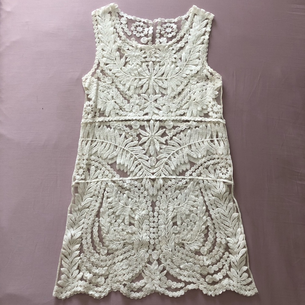 Lace Swim Coverup